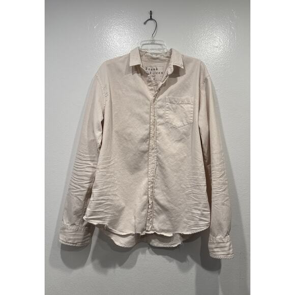 Frank & Eileen Other - Frank & Eileen Luke Button Down Shirt Men’s Size Medium Distressed Light Pink